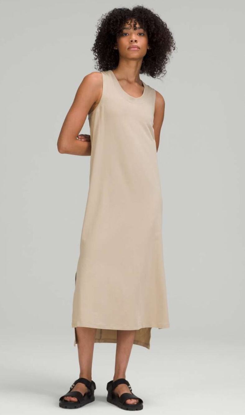 Lululemon All Yours Tank Maxi Dress Trench